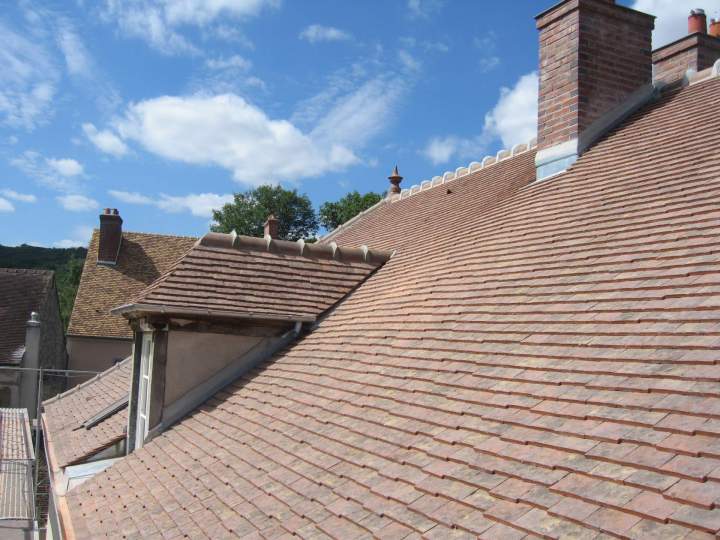 Photo 1   Tuiles plates EDILIANS Ste Foy Chevreuse Millésime
